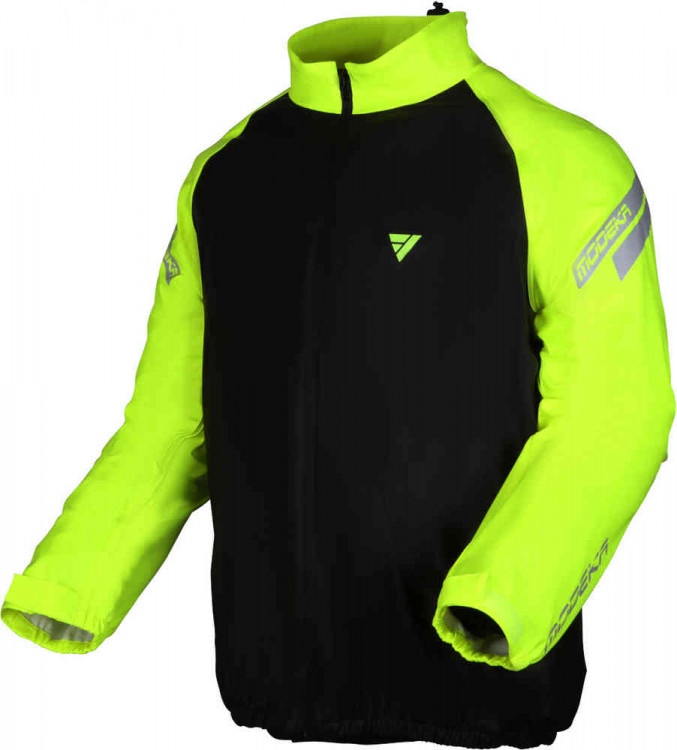 мотодождевик - куртка Modeka Flex Dry Черный/Желтый 080330-431-S