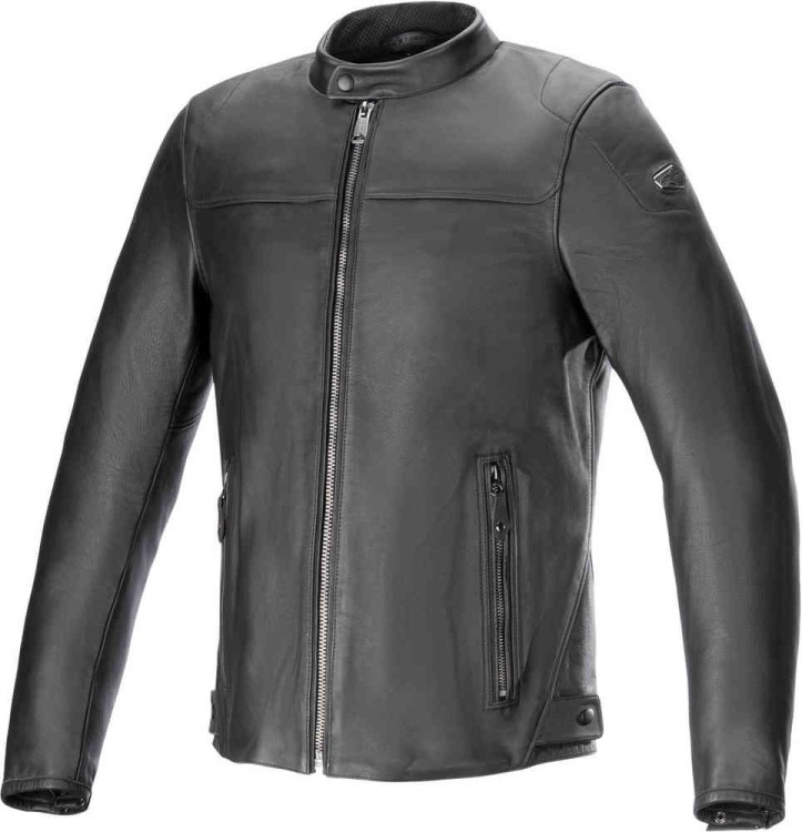 Мотокуртка кожаная мужская Alpinestars Blacktrack