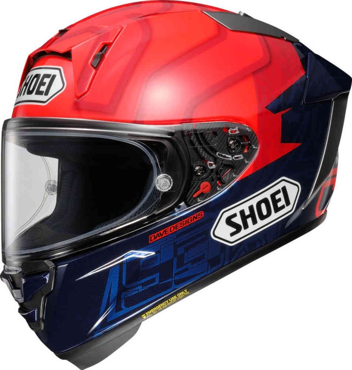 Мотошлем интеграл Shoei X-SPR Pro Marquez7 TC-1