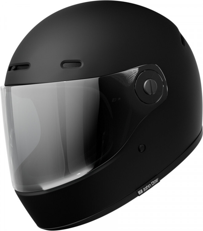 Мотошлем интеграл John Doe JD/One Черный матовый JH1001-L