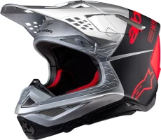 Мотошлем для мотокросса и эндуро Alpinestars Supertech S-M10 Flood 2024