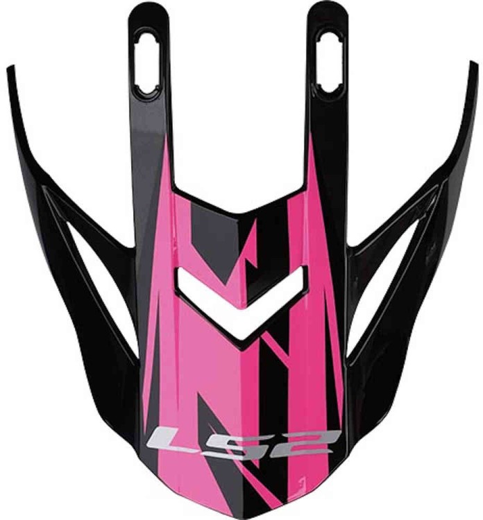 LS2 MX437 Fast Evo Черный/Розовый 800437PEK24
