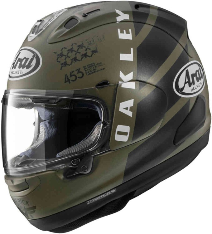 Мотошлем интеграл Arai RX-7V Evo Maverick Oakley