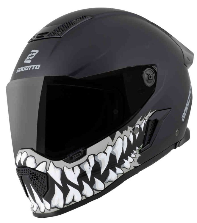 Мотошлем интеграл Bogotto Rapto Jaws