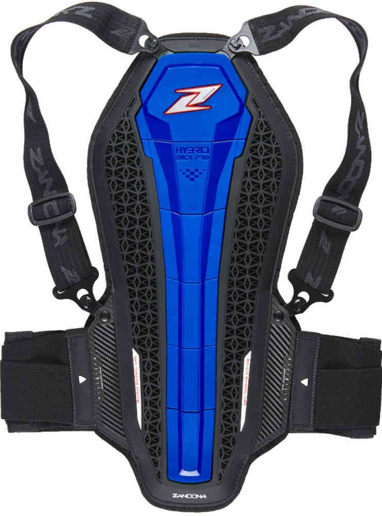 Мотозащита Zandona Hybrid Back Pro X6 Синий 1306BEBK