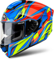Мотошлем интеграл Airoh ST 501 Thunder Синий/Красный 2099900228810