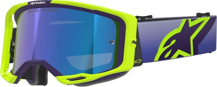 Alpinestars Vision 8 Corp Пурпурный/Желтый 5101625-3161-TU