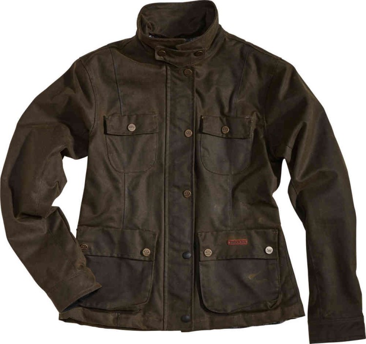 Мотокуртка текстильная женская Rokker Wax Cotton
