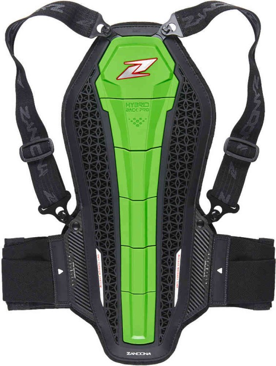 Мотозащита Zandona Hybrid Back Pro X6 Зеленый 1306GNBK