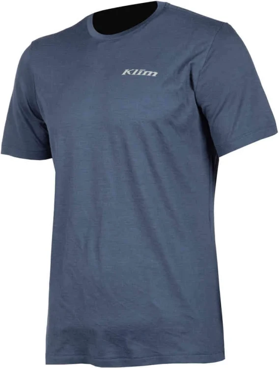 термобелье - майка Klim Teton Merino Wool Short синий 3711-001-120-200