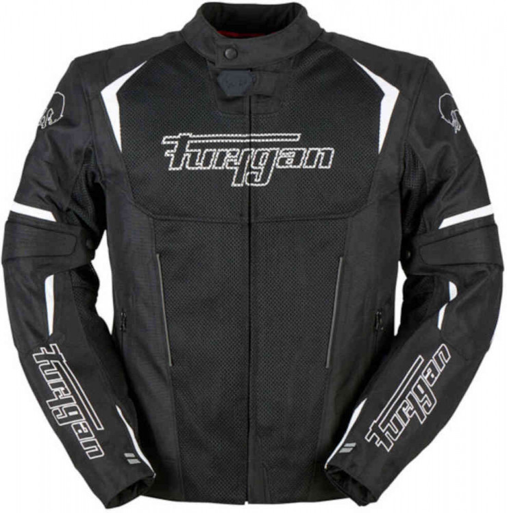 Мотокуртка текстильная мужская Furygan Ultra Spark 3in1 Vented+ Черный/Белый 65065-S-143