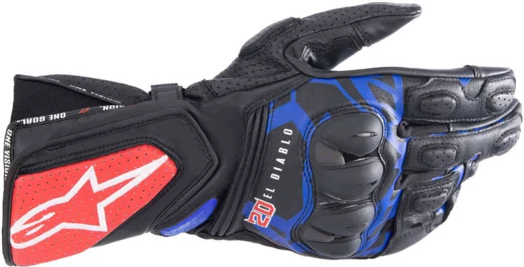 Мотоперчатки для города, спорта и туринга Alpinestars FQ20 SP-8 V3 Monster