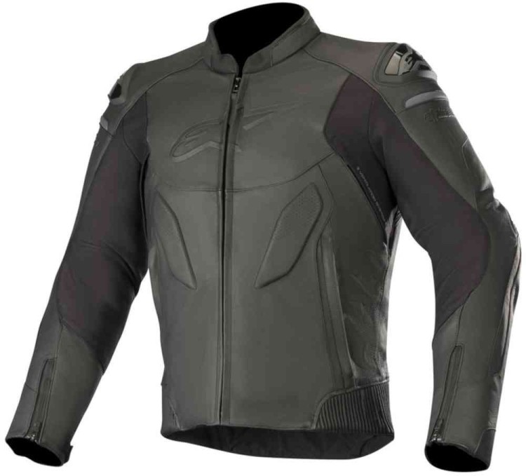 Мотокуртка кожаная мужская Alpinestars Caliber