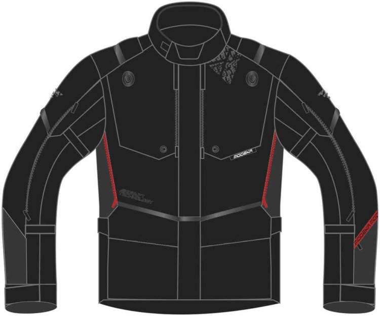 Мотокуртка текстильная мужская Modeka Trohn