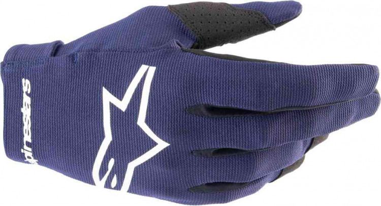 Мотоперчатки для мотокросса и эндуро Alpinestars Radar Черный/Синий 3561824-7120-L