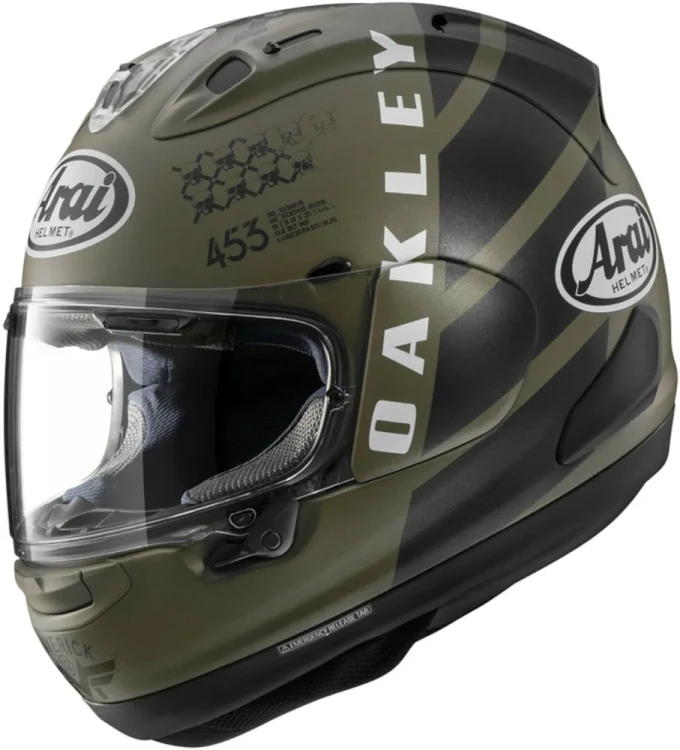 Мотошлем интеграл Arai RX-7V Evo Maverick Oakley