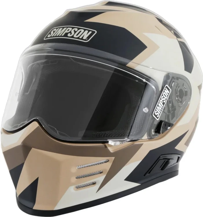Мотошлем интеграл Simpson Venom Panzer 06