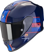 Мотошлем интеграл Scorpion Exo-R1 Evo Air FC Barcelona