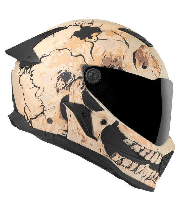 Мотошлем интеграл Bogotto Rapto Skull