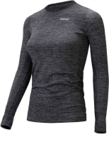 термобелье - майка женская Lenz 1.0 Women Longsleeve чёрный 227-12