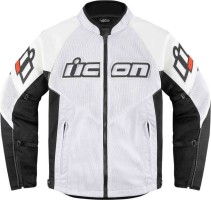Мотокуртка кожаная мужская Icon Mesh AF