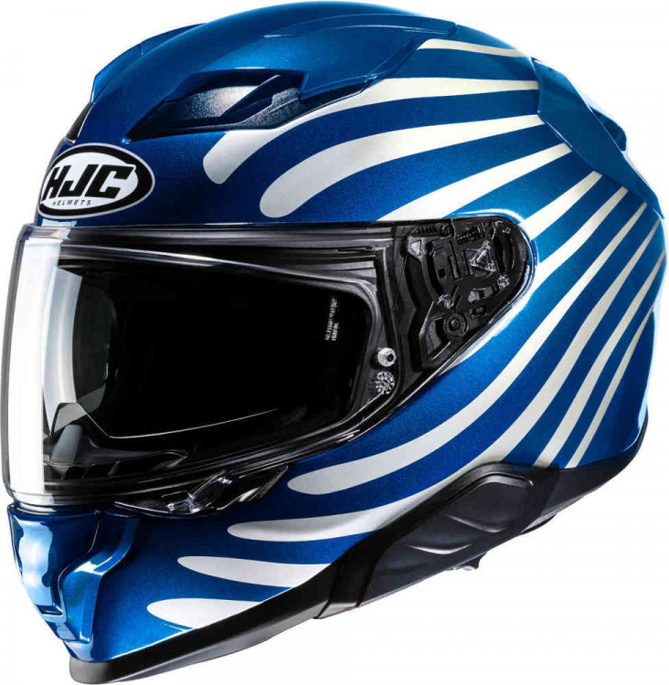 Мотошлем интеграл HJC F71 Zen Синий/Белый 15890206