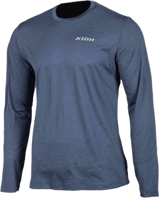 термобелье - майка Klim Teton Merino Wool синий 3712-001-120-200