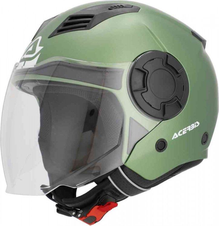 Мотошлем открытый Acerbis Vento Матовый зеленый 0025273.130.068