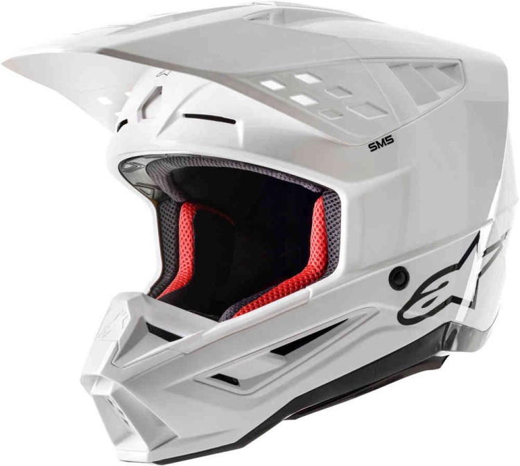 Мотошлем для мотокросса и эндуро Alpinestars S-M5 Solid 2024
