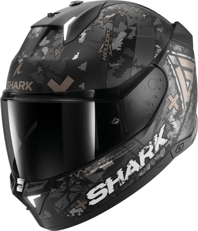 Мотошлем интеграл Shark Skwal i3 Hellcat