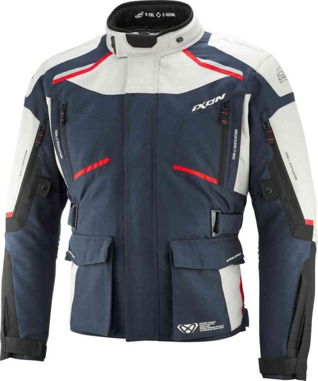 Мотокуртка текстильная мужская Ixon Midgard C