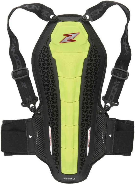 Мотозащита Zandona Hybrid Back Pro X6 Желтый 1306YFBK