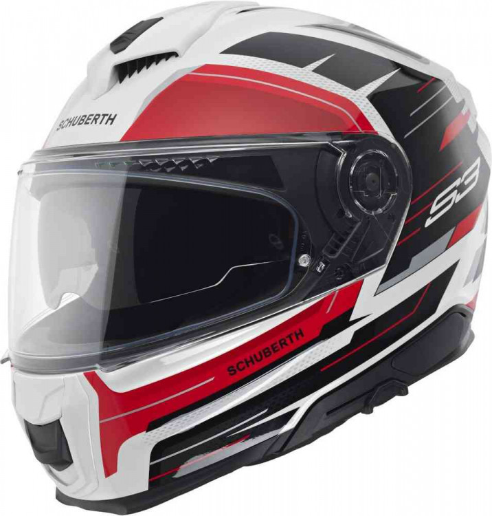 Мотошлем интеграл Schuberth S3 Apex Белый/Красный/Черный 4219067360
