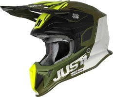 Мотошлем для мотокросса и эндуро Just1 J18 Pulsar Army Limited Edition MIPS