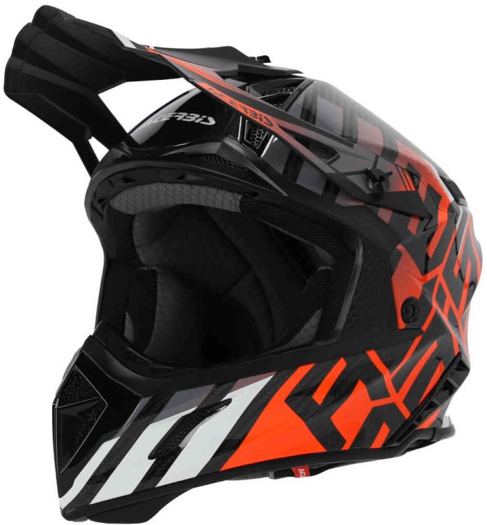 Мотошлем для мотокросса и эндуро Acerbis Steel Carbon