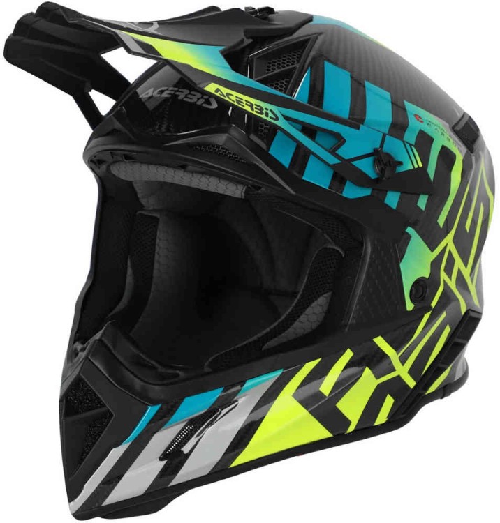 Мотошлем для мотокросса и эндуро Acerbis Steel Carbon