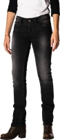 Мотоджинсы женские Rokker The Donna Black
