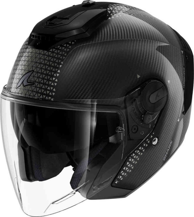 Мотошлем открытый Shark RS Jet Carbon Ikonik