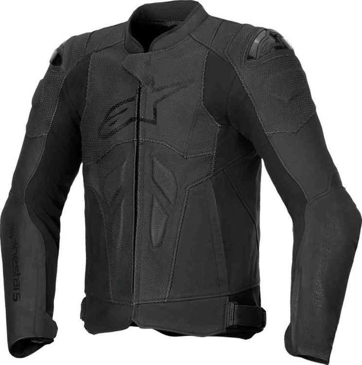 Мотокуртка кожаная мужская Alpinestars Dusk Airflow