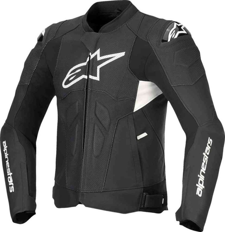 Мотокуртка кожаная мужская Alpinestars Dusk Airflow
