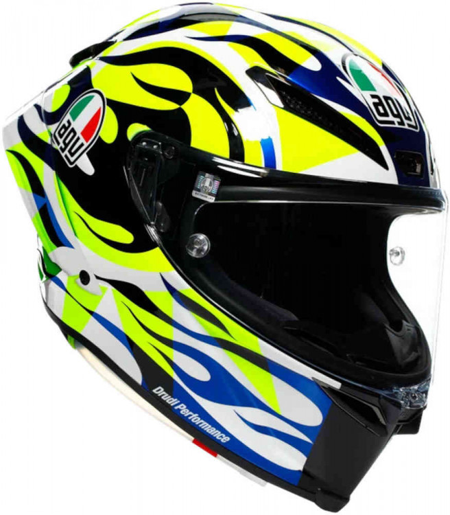 Мотошлем интеграл AGV Pista GP RR Soleluna 2023 Carbon  18356002-027-S