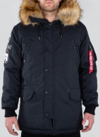 Куртка Alpha Industries Arctic Discoverer чёрный 118100-03-S