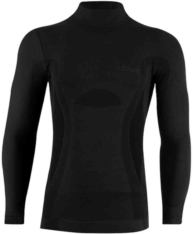 термобелье - майка Lenz 6.0 Merino Turtle Neck чёрный 294-13