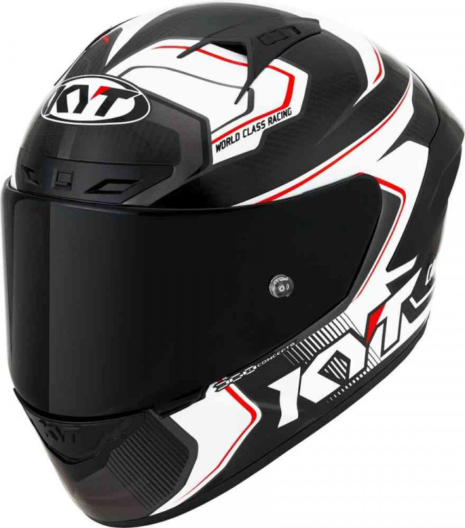 Мотошлем интеграл KYT NZ Race Carbon Competition Белый Y6NZ0017.2