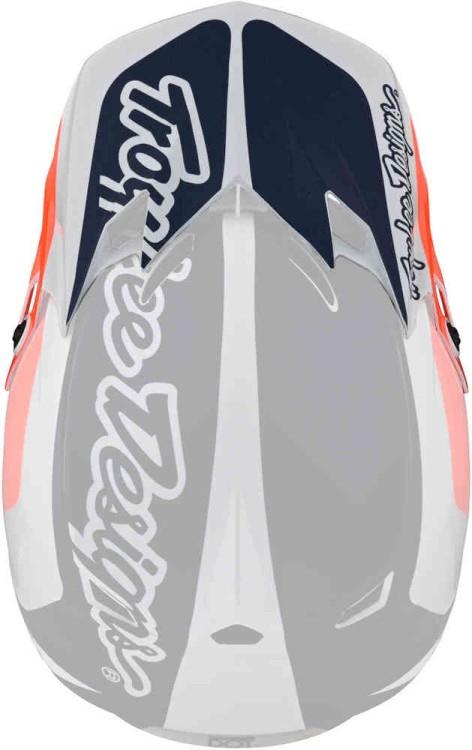 Troy Lee Designs SE4 Corsa Белый/Синий/Оранжевый 175133000