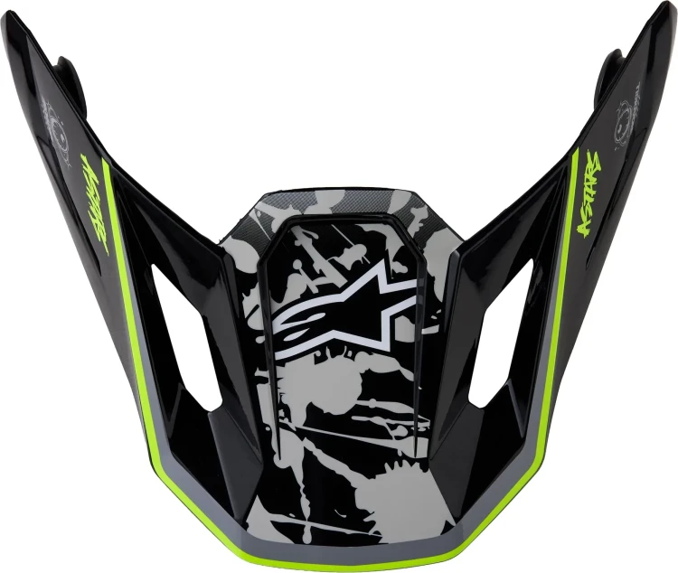 Alpinestars S-M7 Blaster чёрный/серый/жёлтый 8980127-1697-OS
