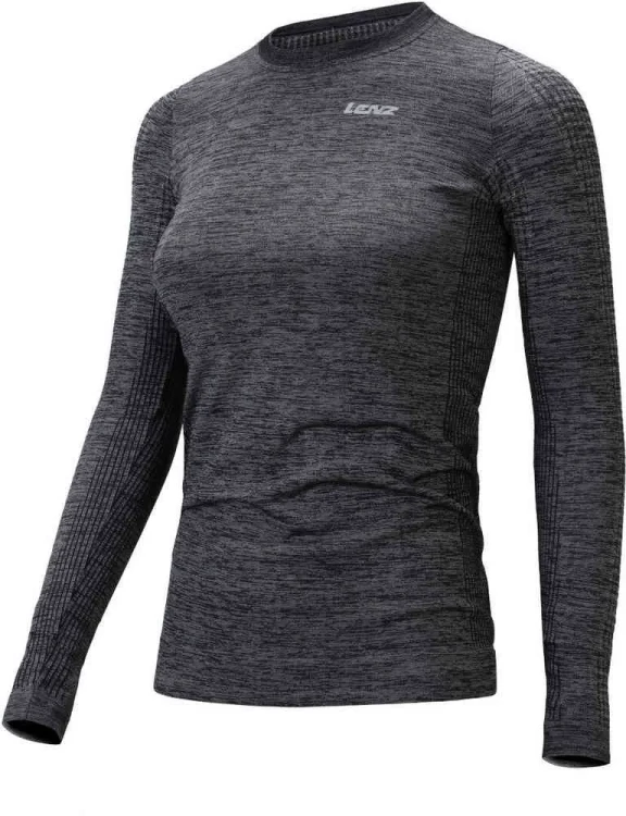термобелье - майка женская Lenz 1.0 Women Longsleeve чёрный 227-12