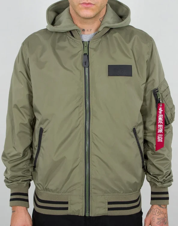 Куртка Alpha Industries MA-1 TT Hood Defense