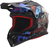 Мотошлем для мотокросса и эндуро LS2 MX708 Fast II Zombie II