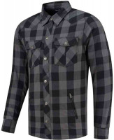 Мотокуртка текстильная мужская Rusty Stitches Super Neil V2 Серый/Черный 68239-5XL-122